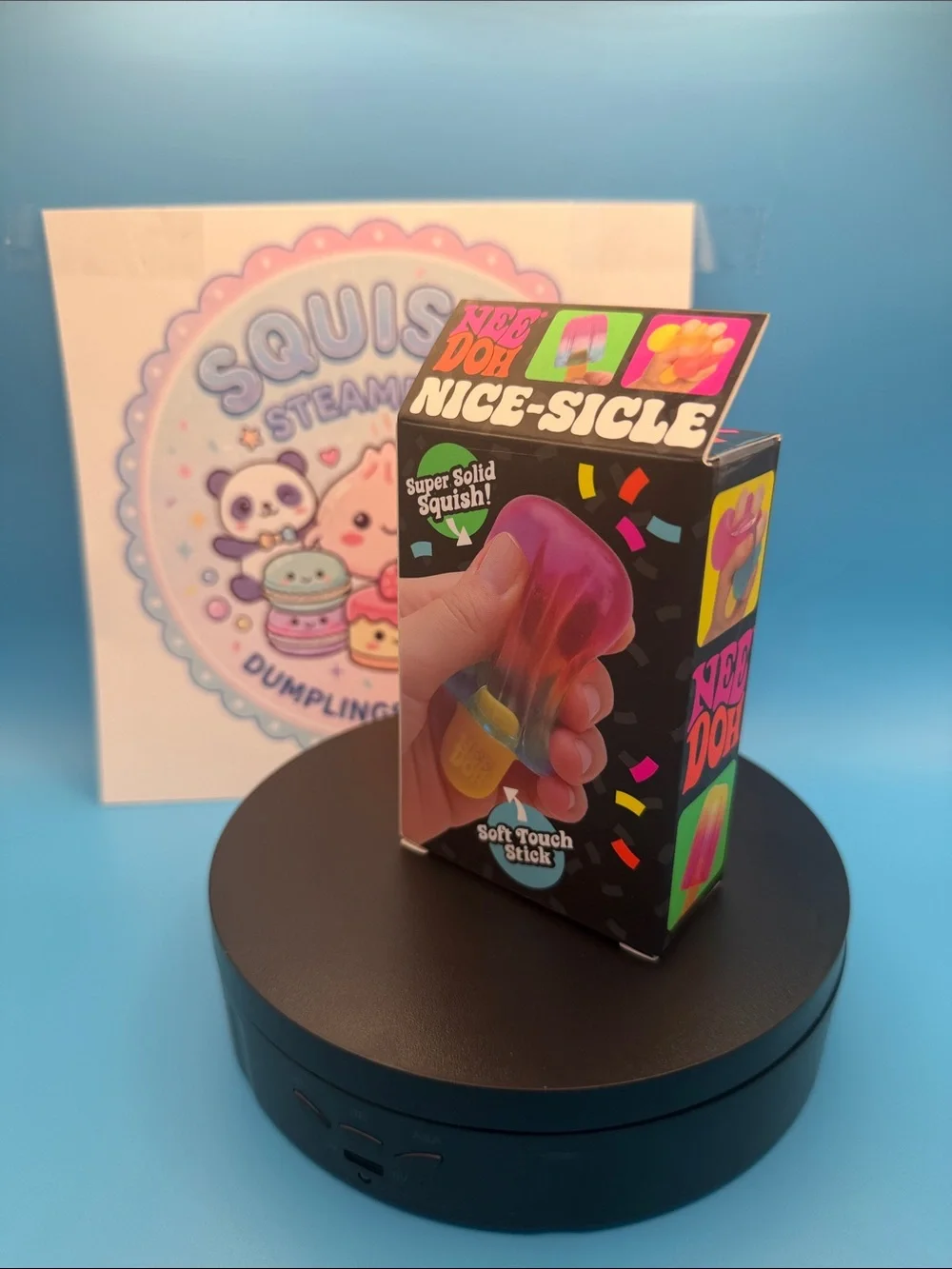 Nee-Doh Nice-Sicle Popsicle Stress Toy - Pink and Orange